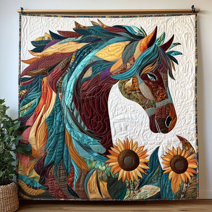 Sunflower Stallion CP0601020CL Quilt