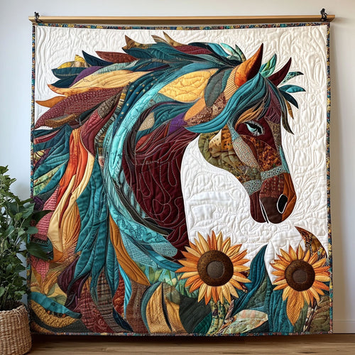 Sunflower Stallion CP0601020CL Quilt