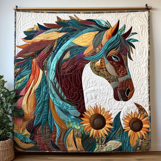Sunflower Stallion CP0601020CL Quilt