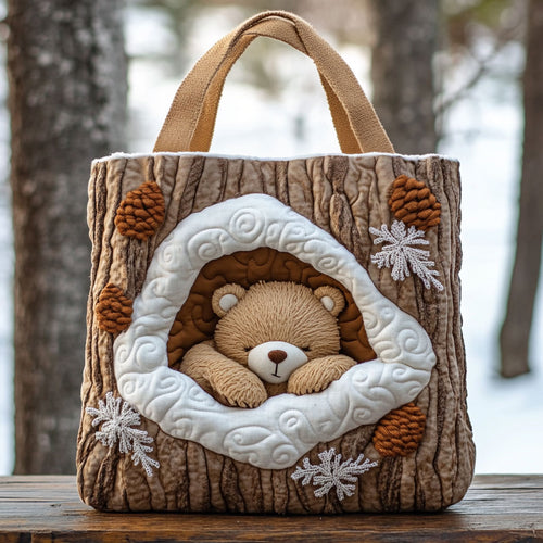 Snug Bear CP0112199CL Quilted Tote Bag