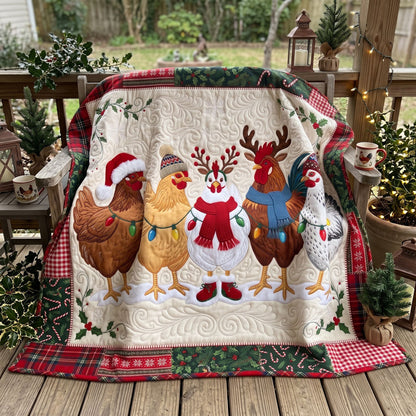 Christmas Coop Crew WN2706004CL Quilt
