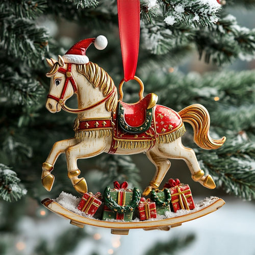 Christmas Rocking Horse XR1510021CL Christmas Ornament