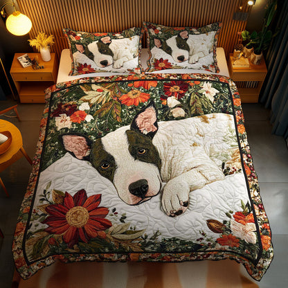 Golden Bull Terrier WN0802065CL Duvet Cover Set