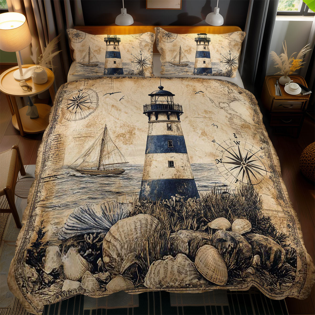 Sailor’s Lighthouse WN0502090CL Duvet Cover Set