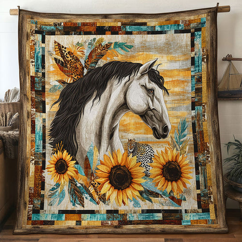 Horse Country Heart WN1201048CL Quilt