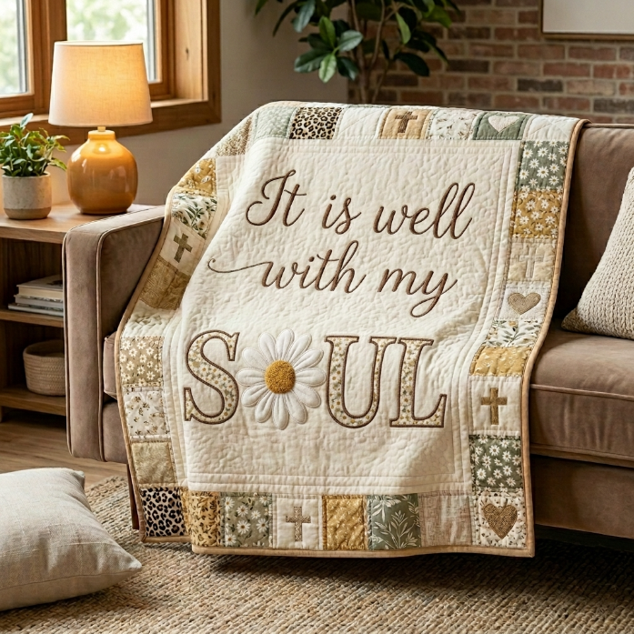 It Is Well With My Soul XR0405009CL Quilt