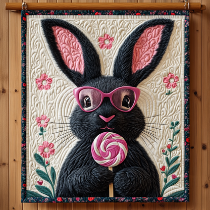 Lovely Black Rabbit KL1301003CL Quilt