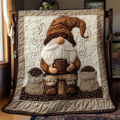 Coffee Gnome Delight WN0503059CL Quilt