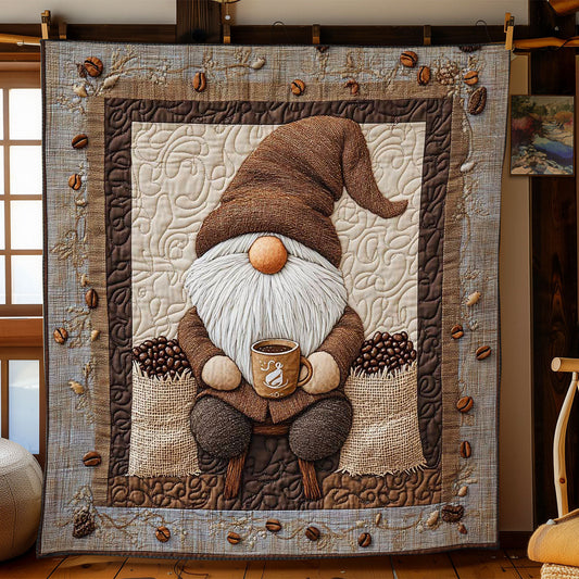 Caffeine Gnome Magic WN0503062CL Quilt