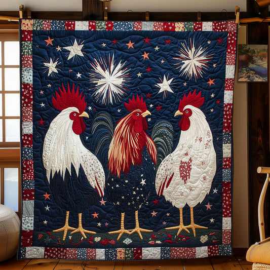 Farmhouse Rooster WN1702023CL Quilt