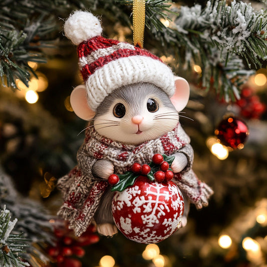 Little Mouse CW1511064CL Christmas Ornament
