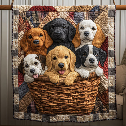 Adorable Pet Basket WP2305008CL Quilt