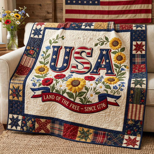 USA Land Of The Free XR2005003CL Quilt