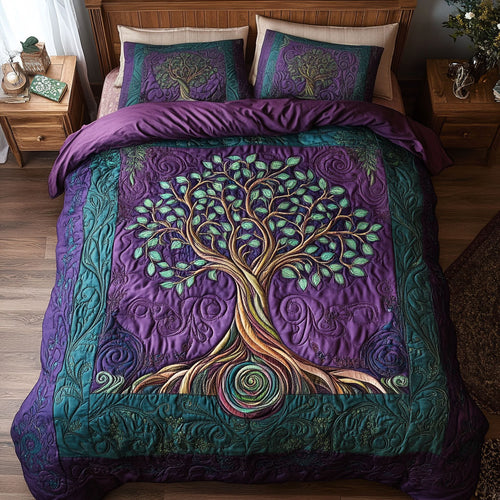 Cosmic Mother Tree Of Life WN1001009CL Duvet Cover Set