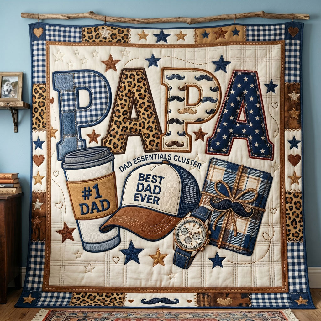 Best Dad Ever WN1006002CL Quilt