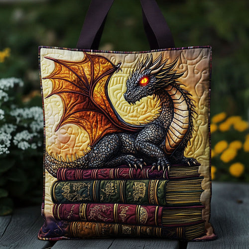 Dragon Flame WN2909013CL Quilted Tote Bag