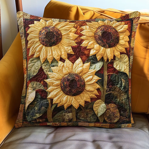 Midnight Sunflower WN1302056CL Quilt Pillow Case