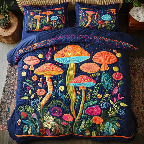 Hippie Mushroom WP1501003CL Duvet Cover Set