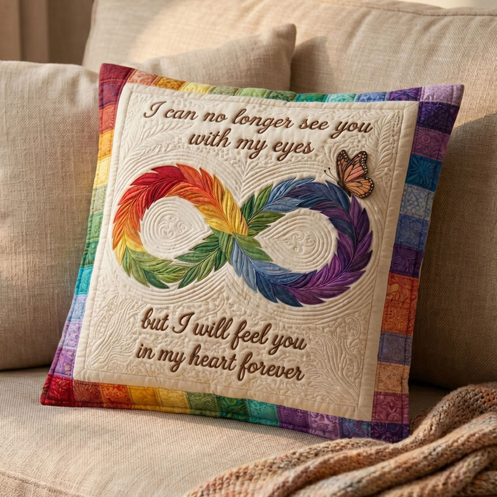 Forever In My Heart Infinity WN1604024CL Quilt Pillow Case