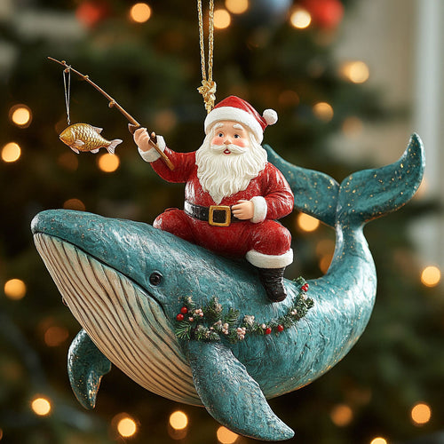 Whale Rider CP2611153CL  Christmas Ornament