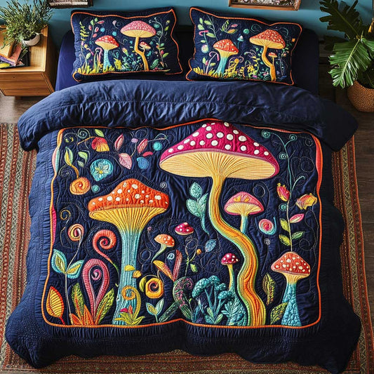 Funny Mushroom WP1401033CL Duvet Cover Set