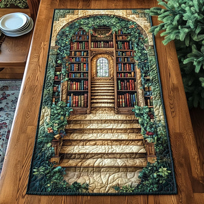 Library WJ1405018CL Quilted Table Runner