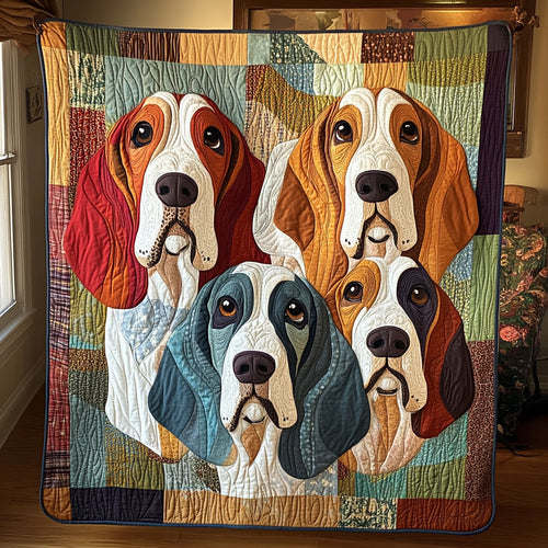 Noble Bassets CP0701039CL Quilt