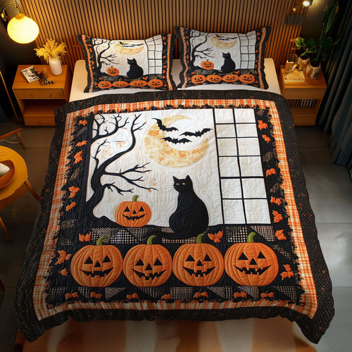 Halloween Cat Magic WN0703088CL Duvet Cover Set