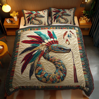 Feathered Snake WN0302055CL Duvet Cover Set