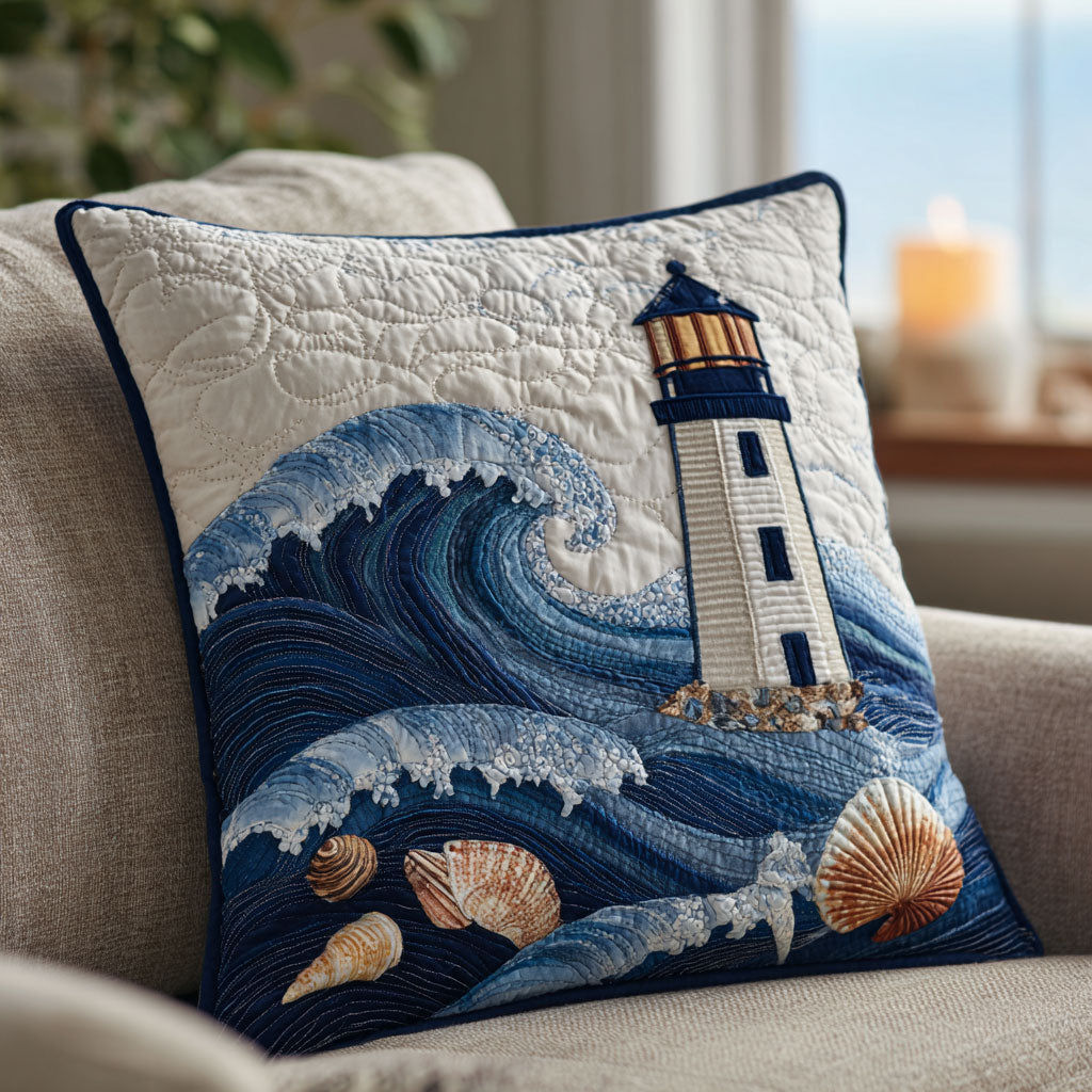 Seaside Watch CP1601012CL Quilt Pillow Case