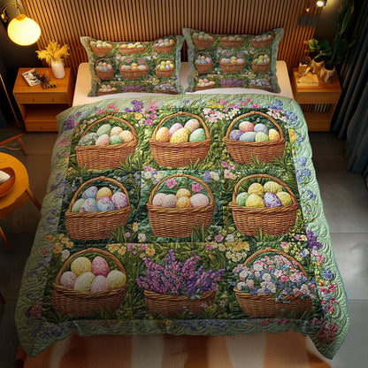 Easter Garden Baskets WN1701109CL Duvet Cover Set