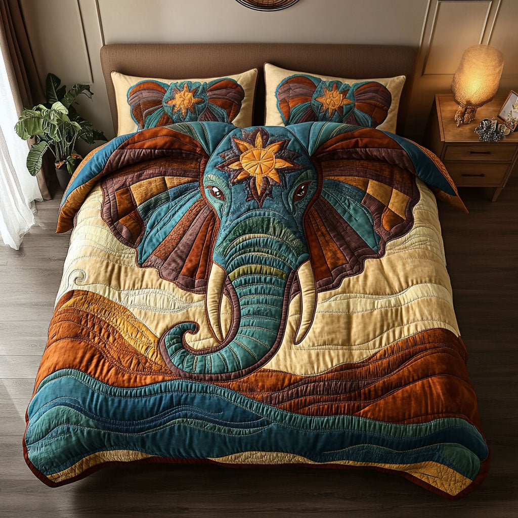 Spirit Elephant WN0801084CL Duvet Cover Set
