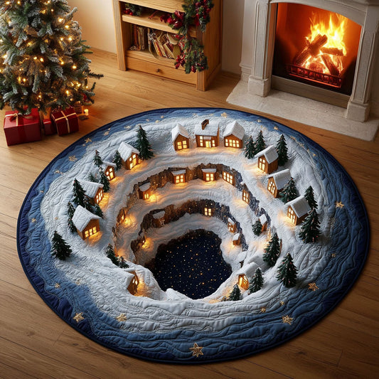 Village Charm CW2811015CL Quilted Round Mat