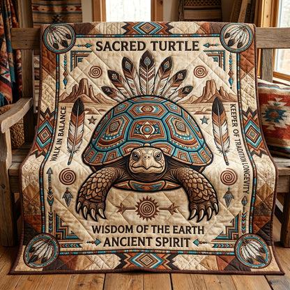Sacred Turtle Wisdom WN0906011CL Quilt