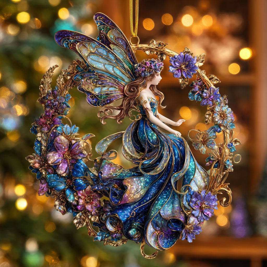 Fairy Petal Glow CW0412059CL Christmas Ornament