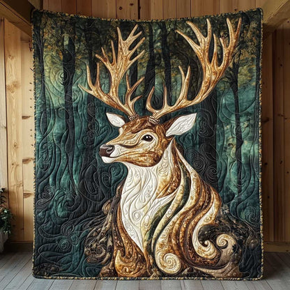 Majestic Forest Stag WP1102033CL Quilt