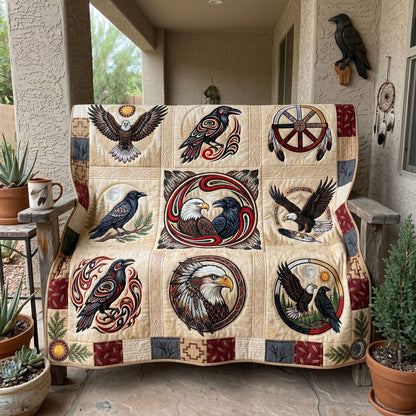 Eagle And Raven Spirits WN0806001CL Quilt