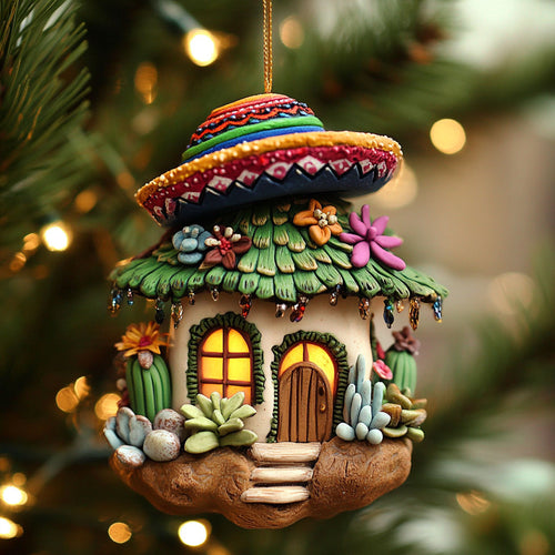 Cactus House Festive Bloom WN1112007CL Christmas Ornament