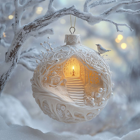Frosty Retreat WN2911033CL Christmas Ornament