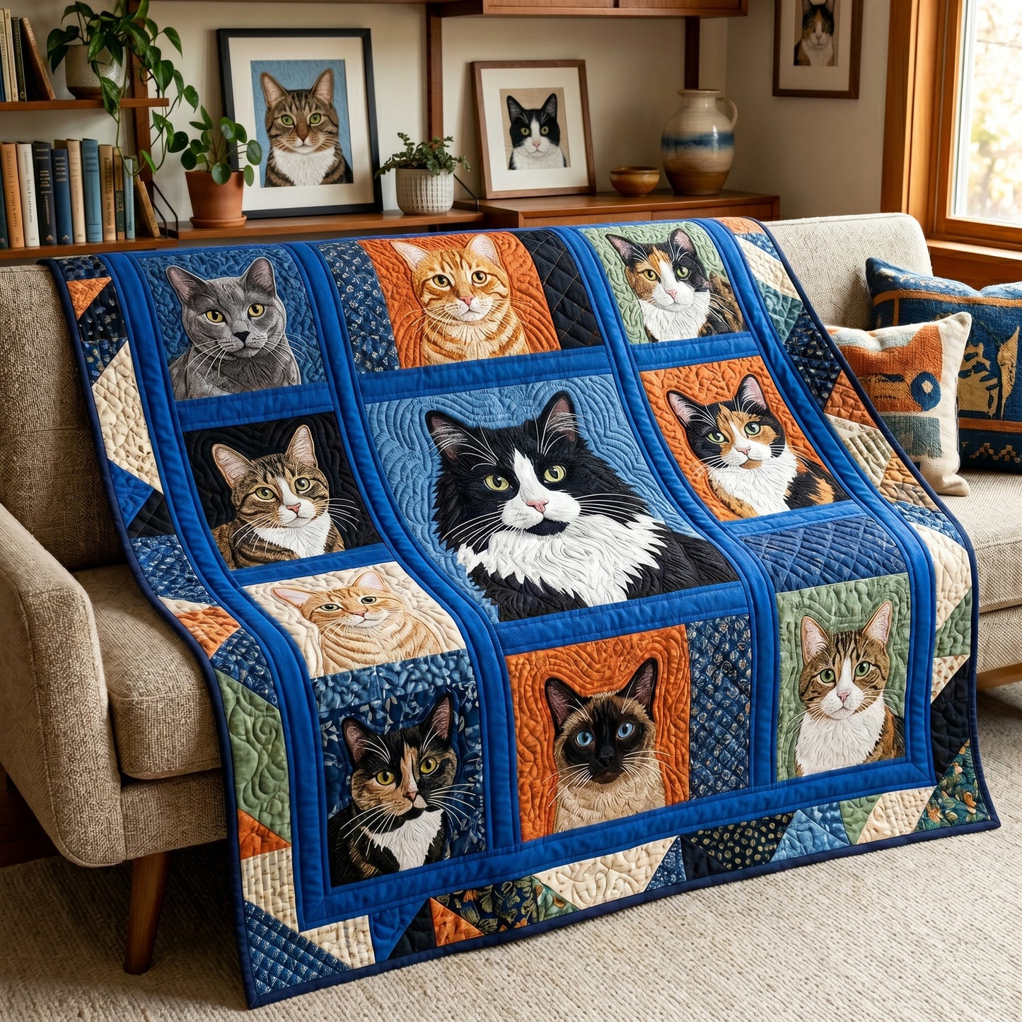 Cat Lovers XR0705005CL Quilt