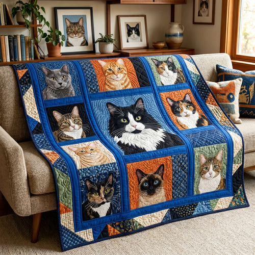 Cat Lovers XR0705005CL Quilt