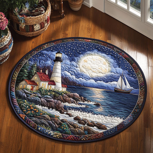 Guided By Starlight WJ0606047CL Quilted Round Mat