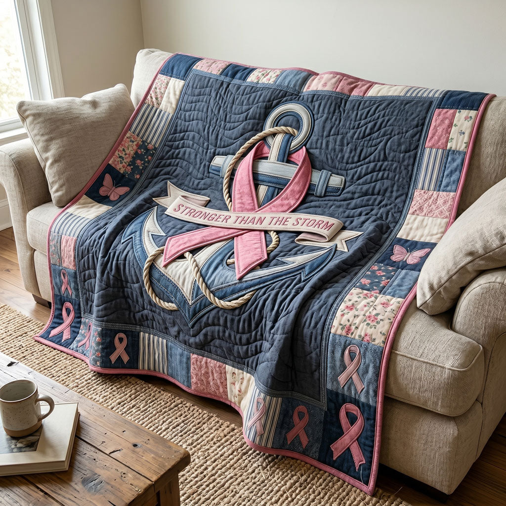 Stronger Than The Storm Anchor WN2404014CL Quilt