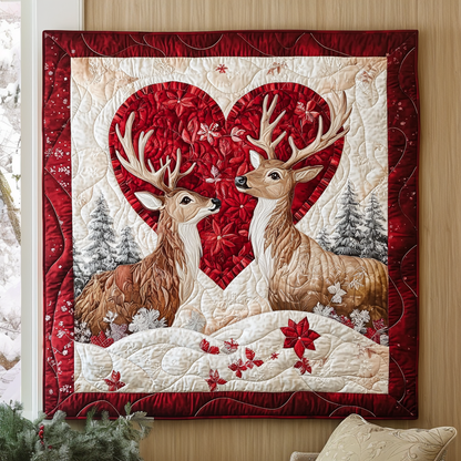 Deer Couple QA0912005CL Quilt