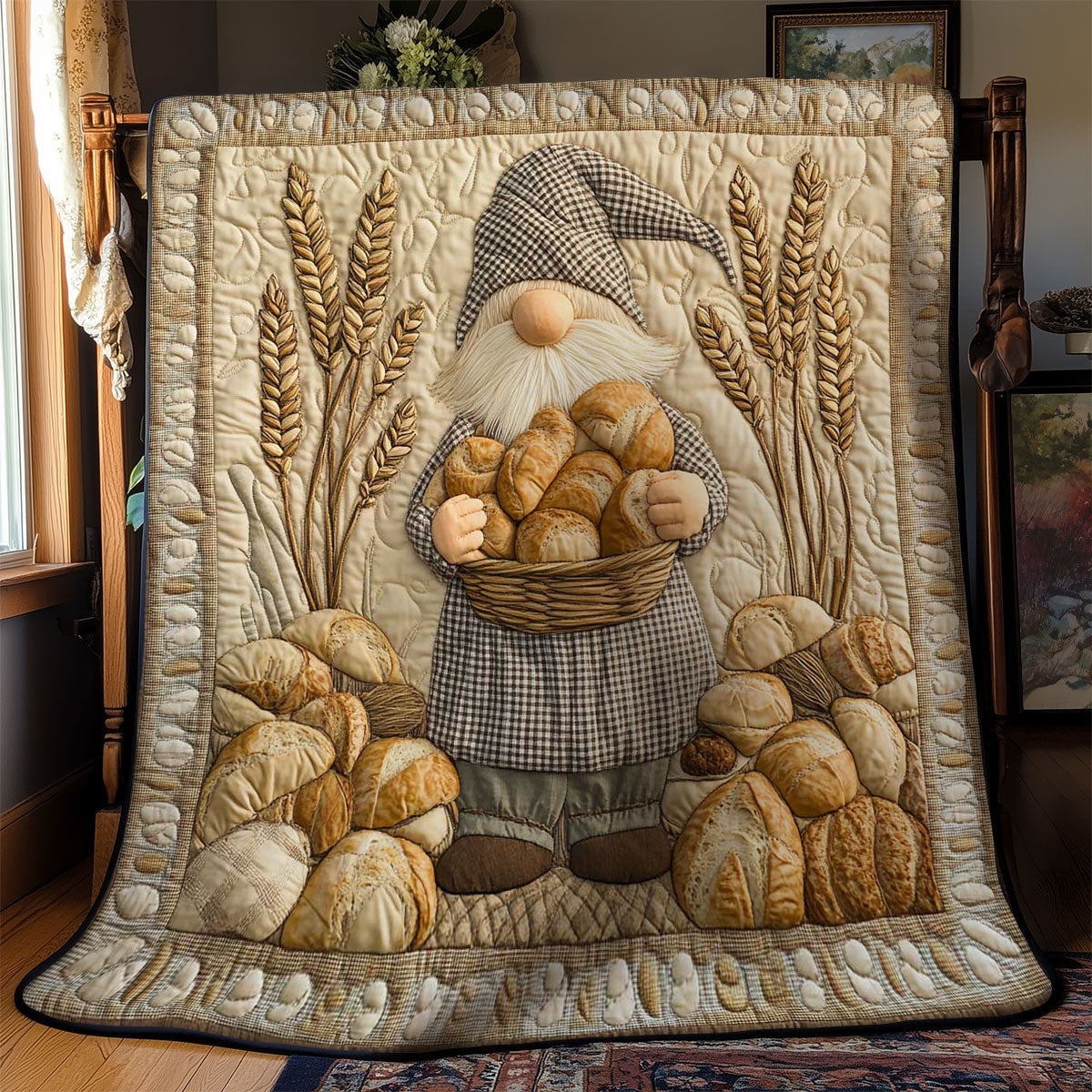 Bread Gnome WN0801042CL Quilt