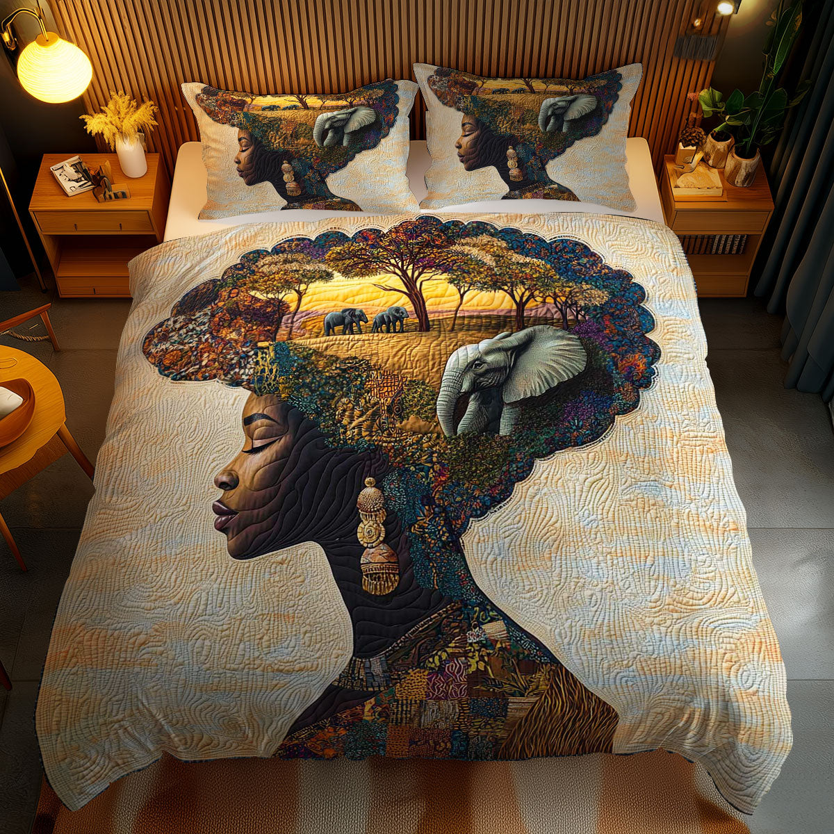 African Queen WN0303079CL Duvet Cover Set