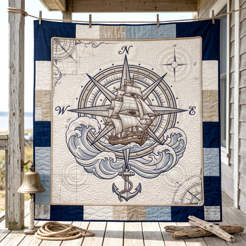 Ocean Explorer Ship WN1905010CL Quilt