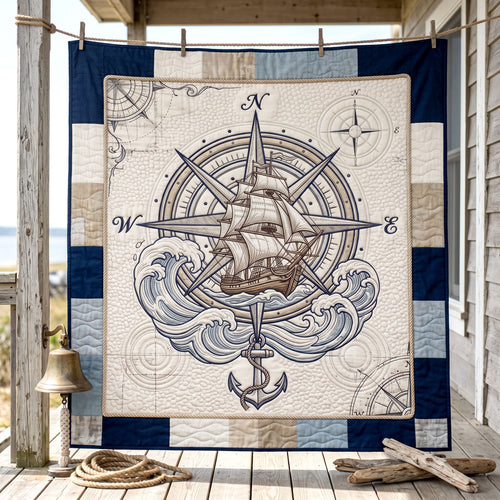 Ocean Explorer Ship WN1905010CL Quilt