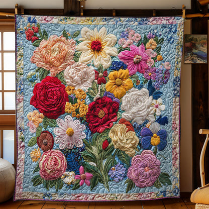 Radiant Flower WN0803017CL Quilt