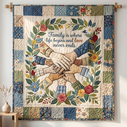 Circle Of Family Love WN2204004CL Quilt